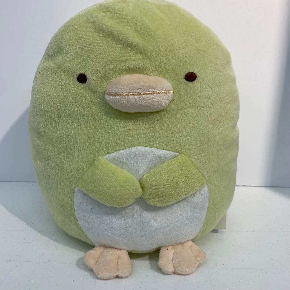 *NEW* 11" 2017 SUMIKKO GURASH GREEN PENGUIN PLUSH